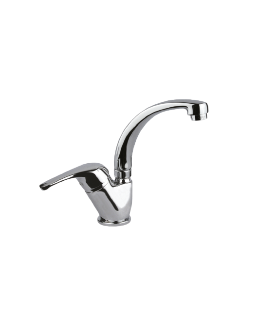 One hole sink mixer, side leve 4379 MAX